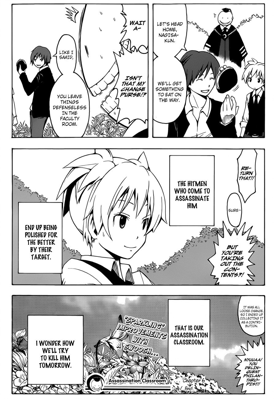 Ansatsu Kyoushitsu Chapter 6 page 20 - Chapter 6 : Time to Choose