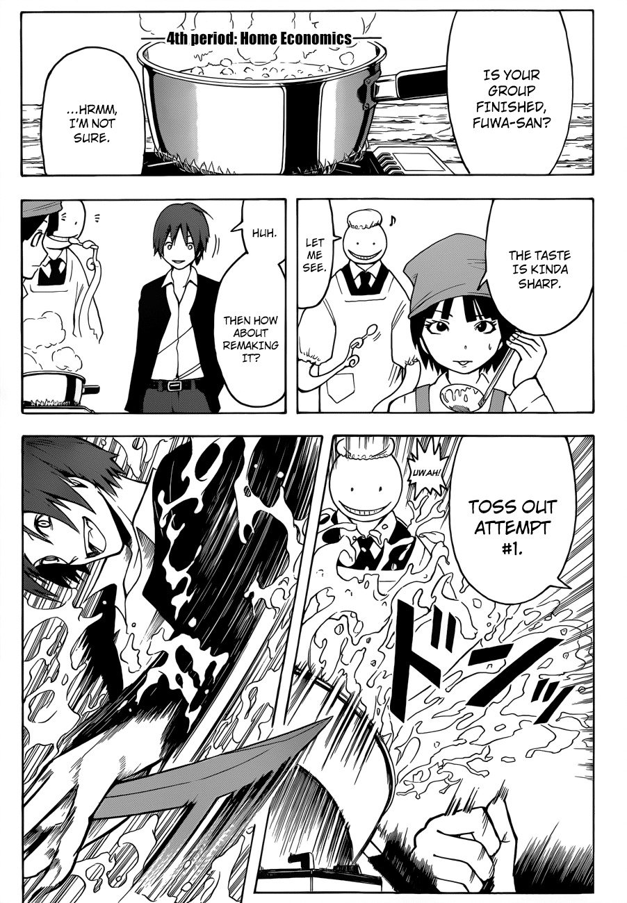Ansatsu Kyoushitsu Chapter 6 page 4 - Chapter 6 : Time to Choose