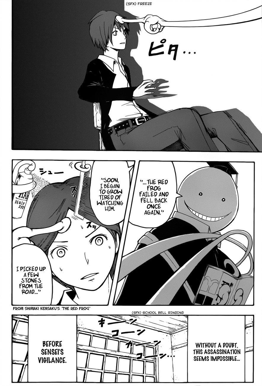 Ansatsu Kyoushitsu Chapter 6 page 7 - Chapter 6 : Time to Choose