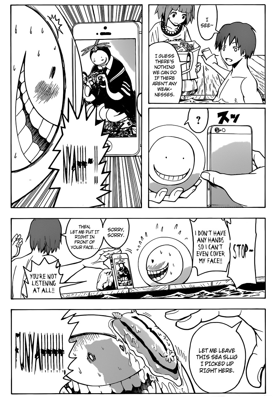 Ansatsu Kyoushitsu Chapter 60 page 10 - Chapter 60 : Time For an Unusual Event
