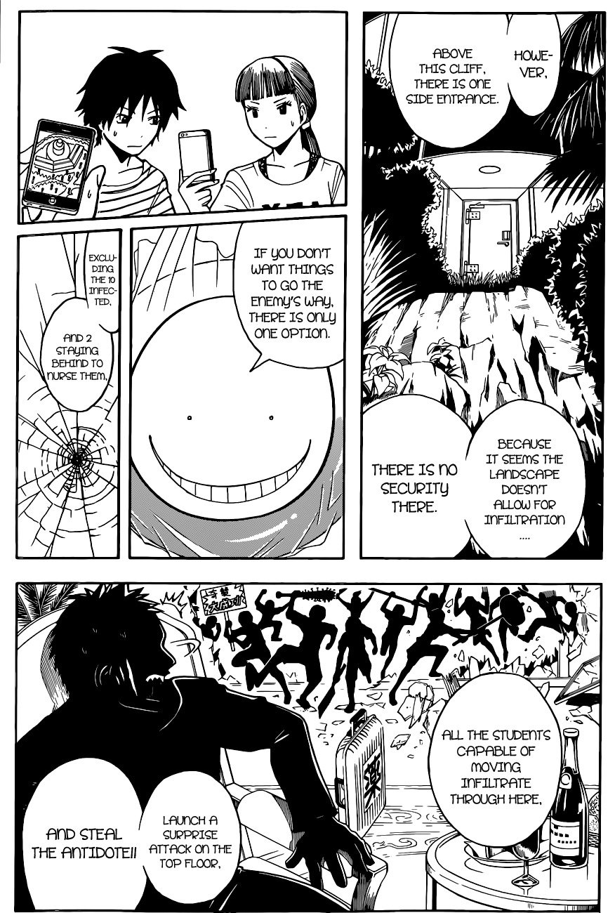 Ansatsu Kyoushitsu Chapter 61 page 14 - Chapter 61 : Demon Time