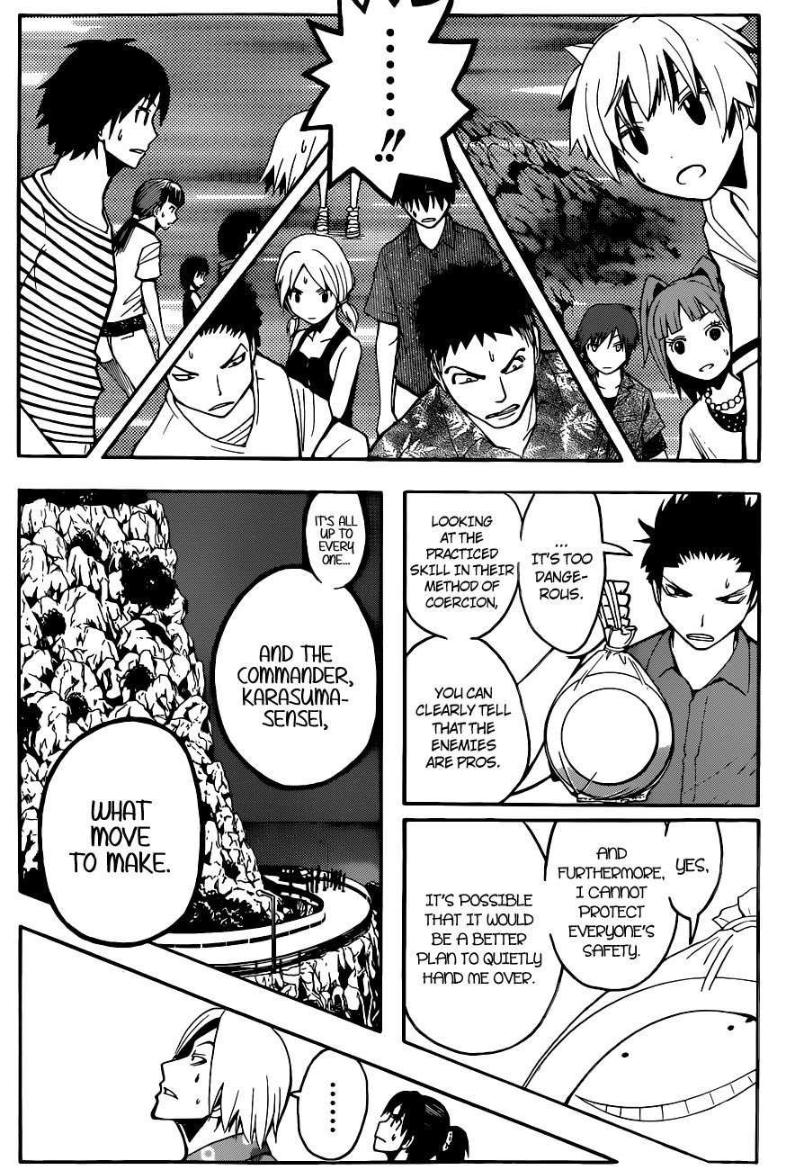 Ansatsu Kyoushitsu Chapter 61 page 15 - Chapter 61 : Demon Time
