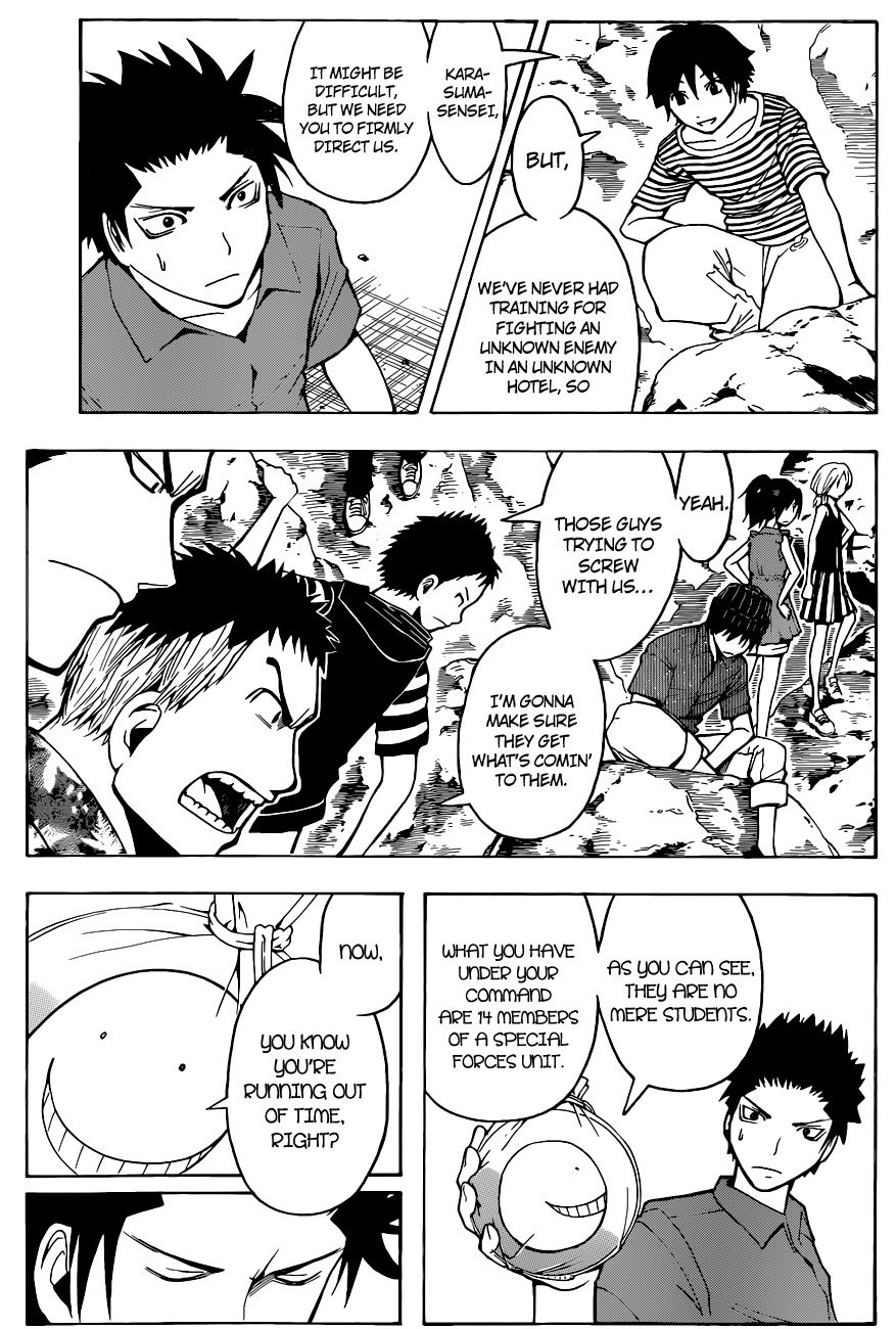 Ansatsu Kyoushitsu Chapter 61 page 18 - Chapter 61 : Demon Time