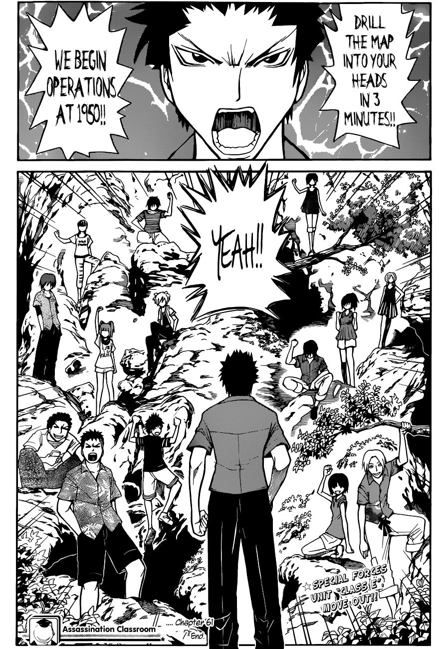 Ansatsu Kyoushitsu Chapter 61 page 20 - Chapter 61 : Demon Time