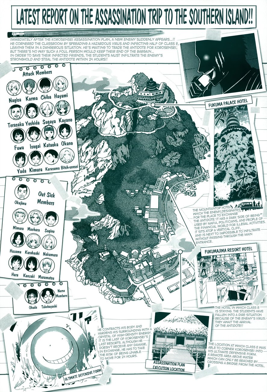 Ansatsu Kyoushitsu Chapter 62 page 3 - Chapter 62 : Pro Time • 2nd Hour