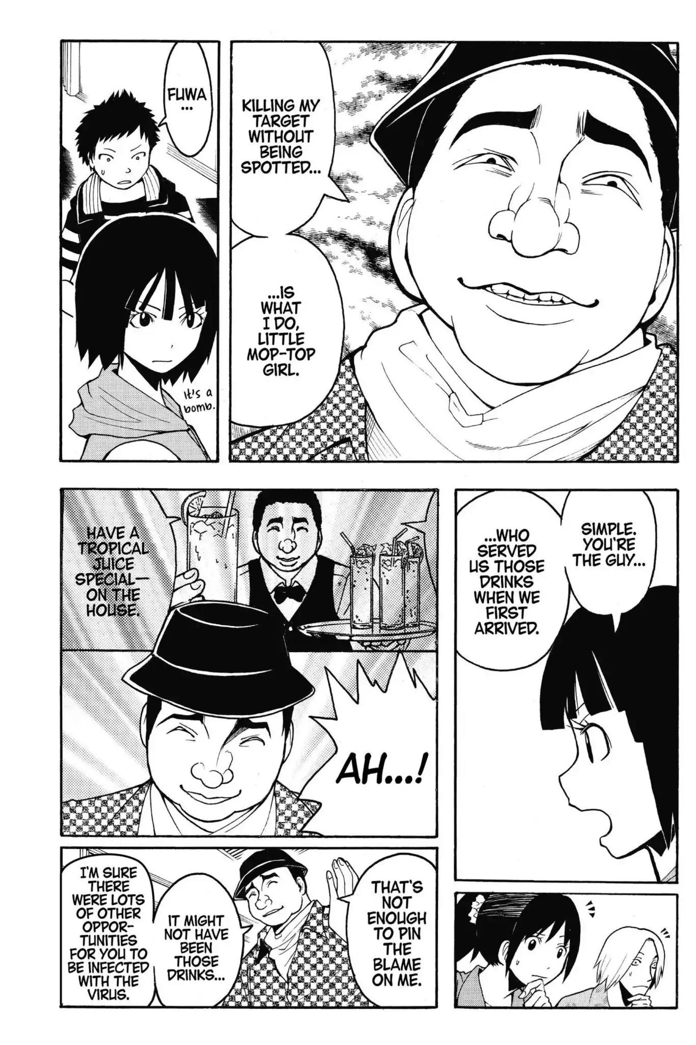 Ansatsu Kyoushitsu Chapter 63 page 12 - Chapter 63: Vol.8 CLASS 63: Time for a Chaperone