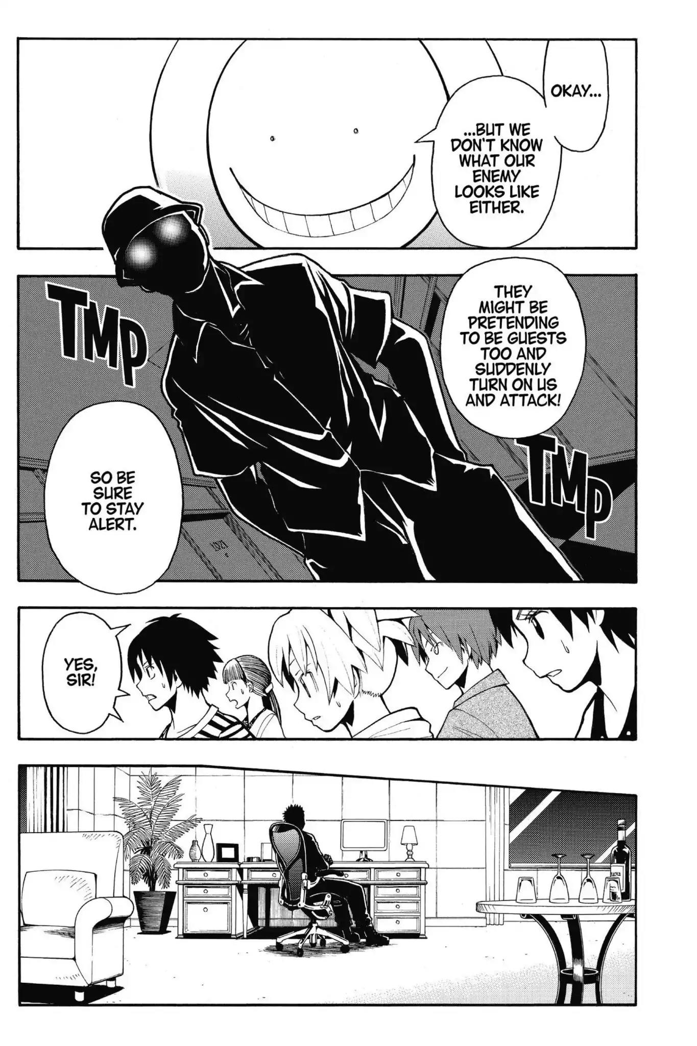 Ansatsu Kyoushitsu Chapter 63 page 5 - Chapter 63: Vol.8 CLASS 63: Time for a Chaperone