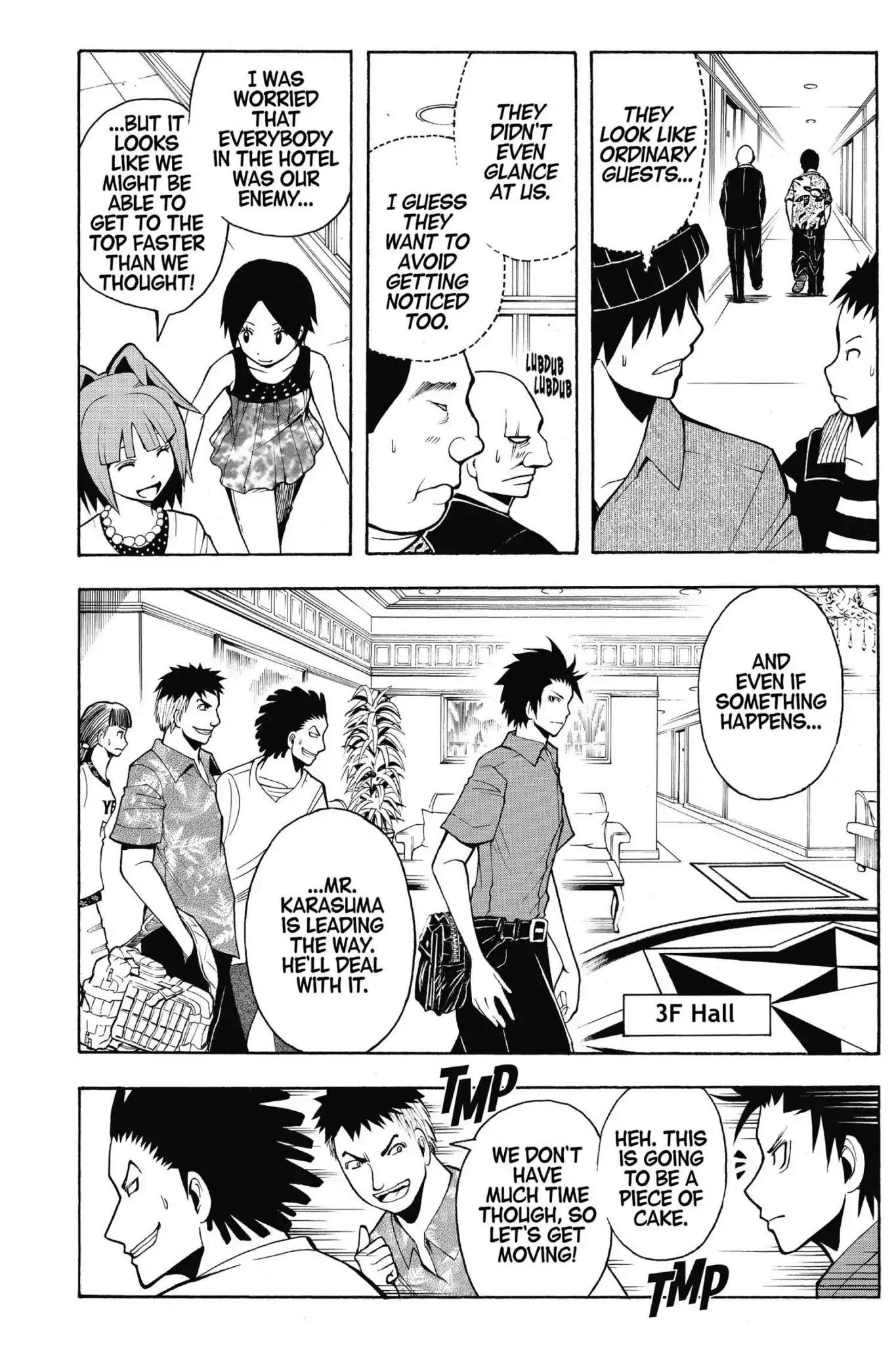 Ansatsu Kyoushitsu Chapter 63 page 8 - Chapter 63: Vol.8 CLASS 63: Time for a Chaperone