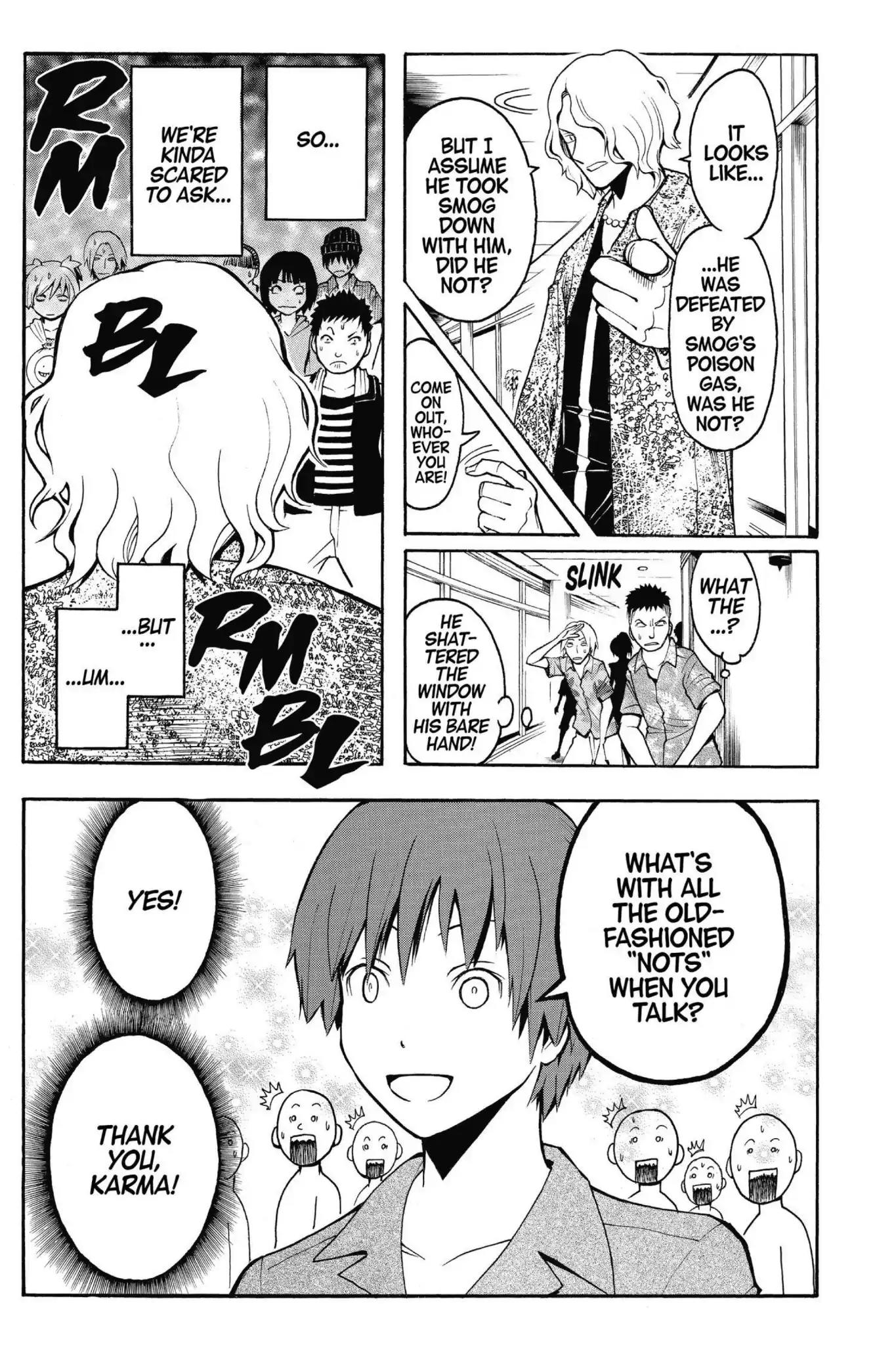 Ansatsu Kyoushitsu Chapter 64 page 13 - Chapter 64: Vol.8 CLASS 64: A Time for Peculiarities