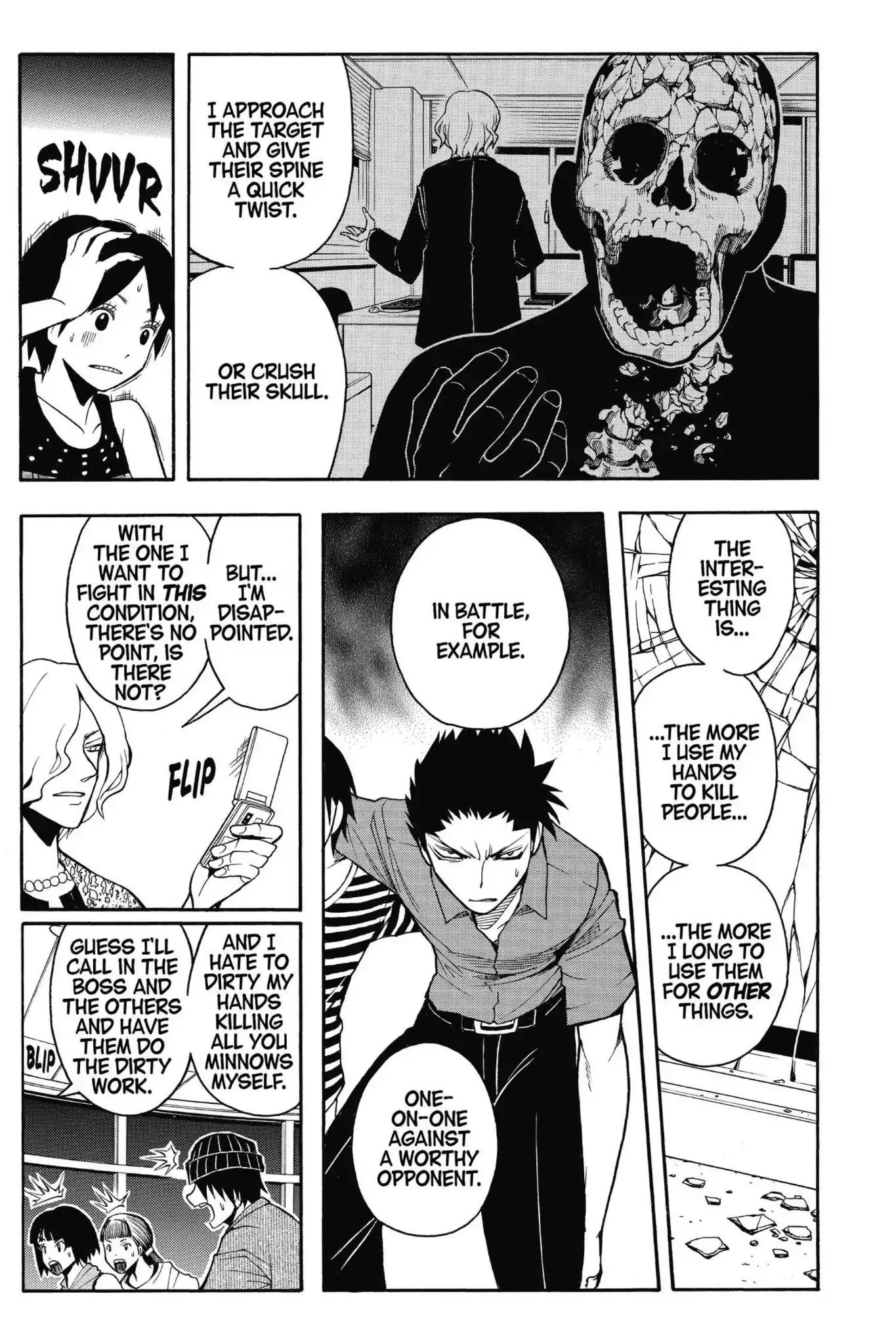 Ansatsu Kyoushitsu Chapter 64 page 15 - Chapter 64: Vol.8 CLASS 64: A Time for Peculiarities