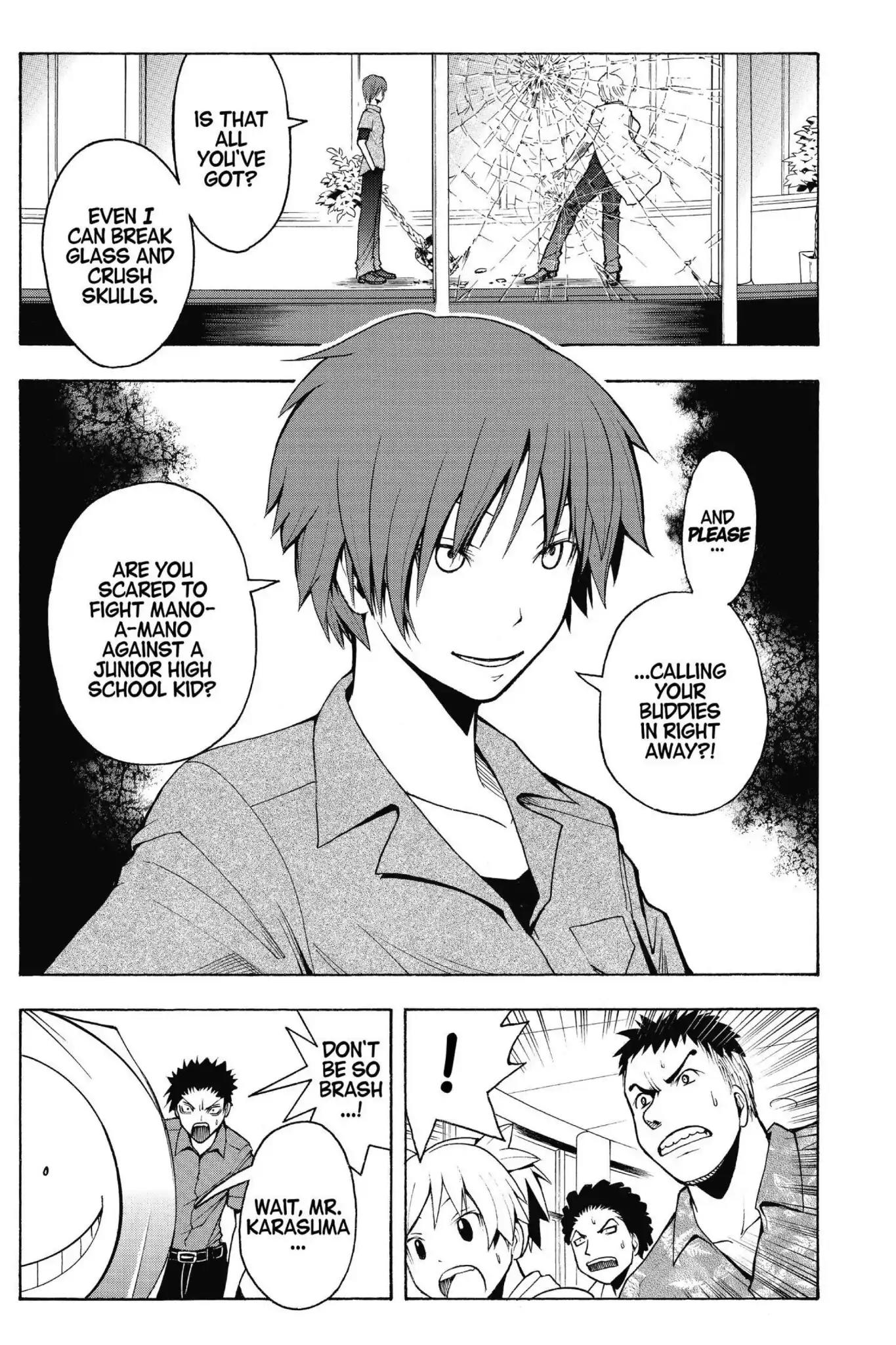 Ansatsu Kyoushitsu Chapter 64 page 17 - Chapter 64: Vol.8 CLASS 64: A Time for Peculiarities