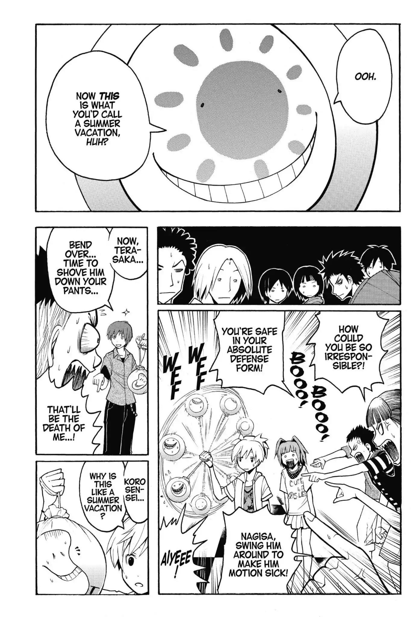 Ansatsu Kyoushitsu Chapter 64 page 4 - Chapter 64: Vol.8 CLASS 64: A Time for Peculiarities
