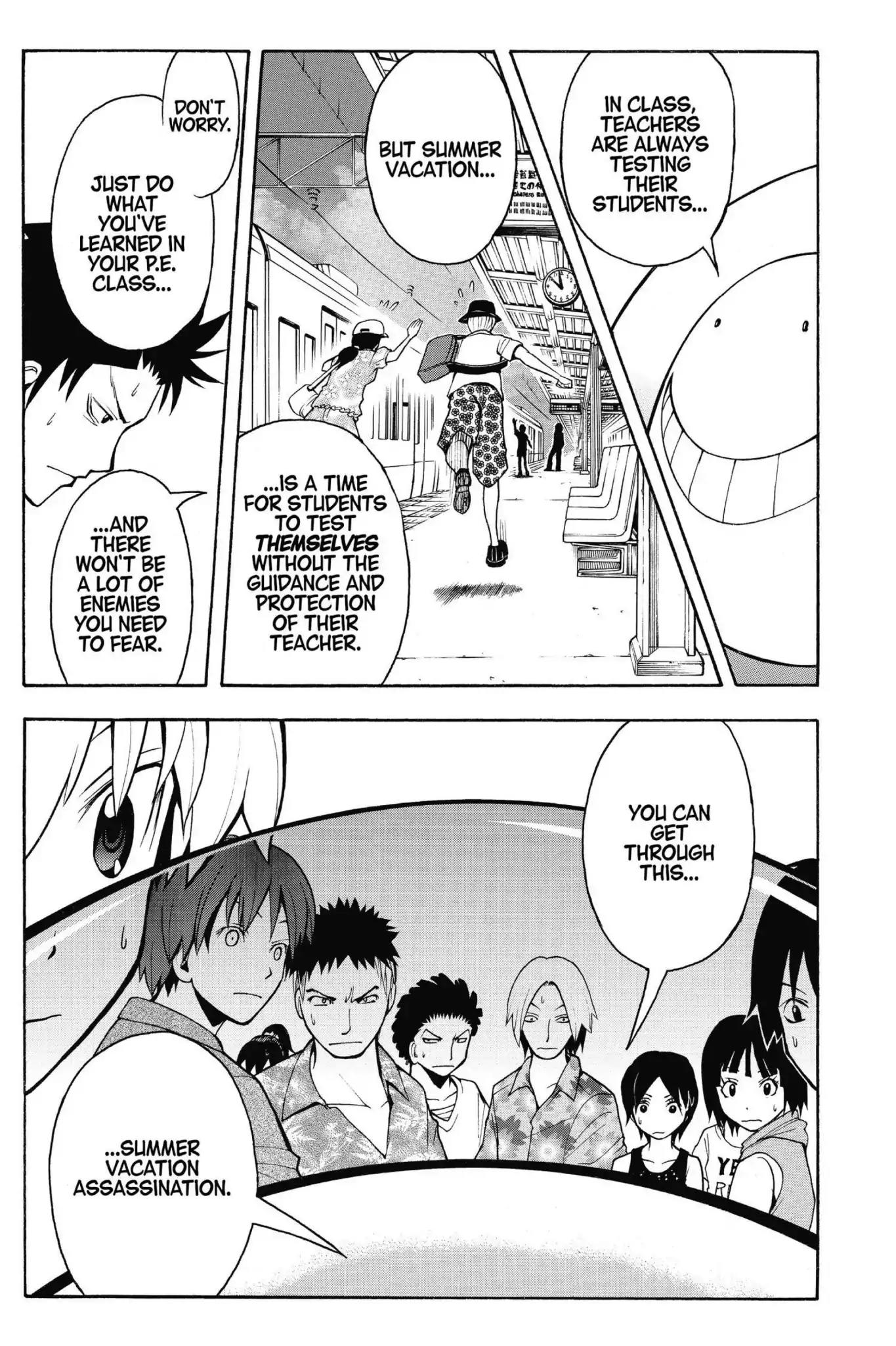 Ansatsu Kyoushitsu Chapter 64 page 5 - Chapter 64: Vol.8 CLASS 64: A Time for Peculiarities