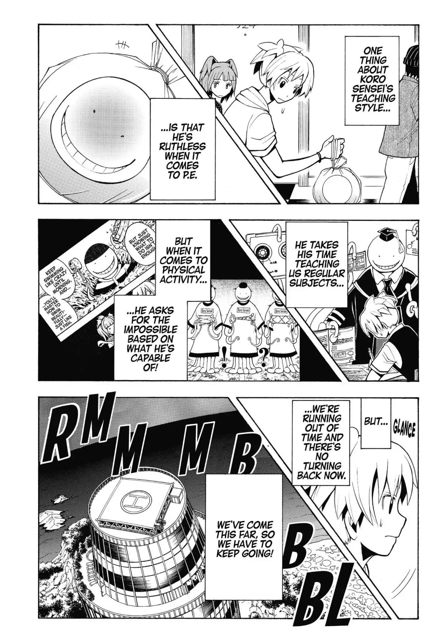 Ansatsu Kyoushitsu Chapter 64 page 6 - Chapter 64: Vol.8 CLASS 64: A Time for Peculiarities