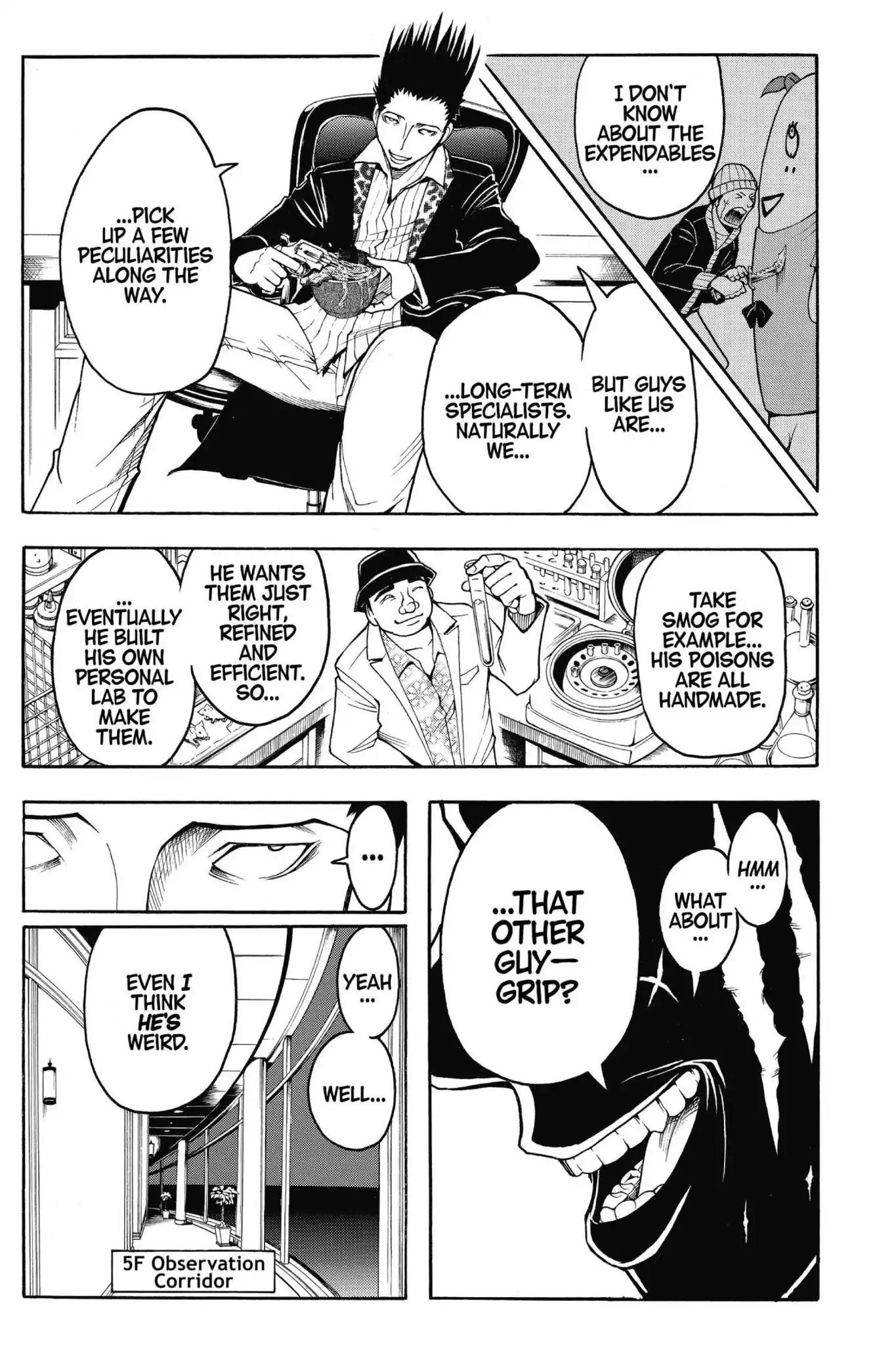 Ansatsu Kyoushitsu Chapter 64 page 9 - Chapter 64: Vol.8 CLASS 64: A Time for Peculiarities