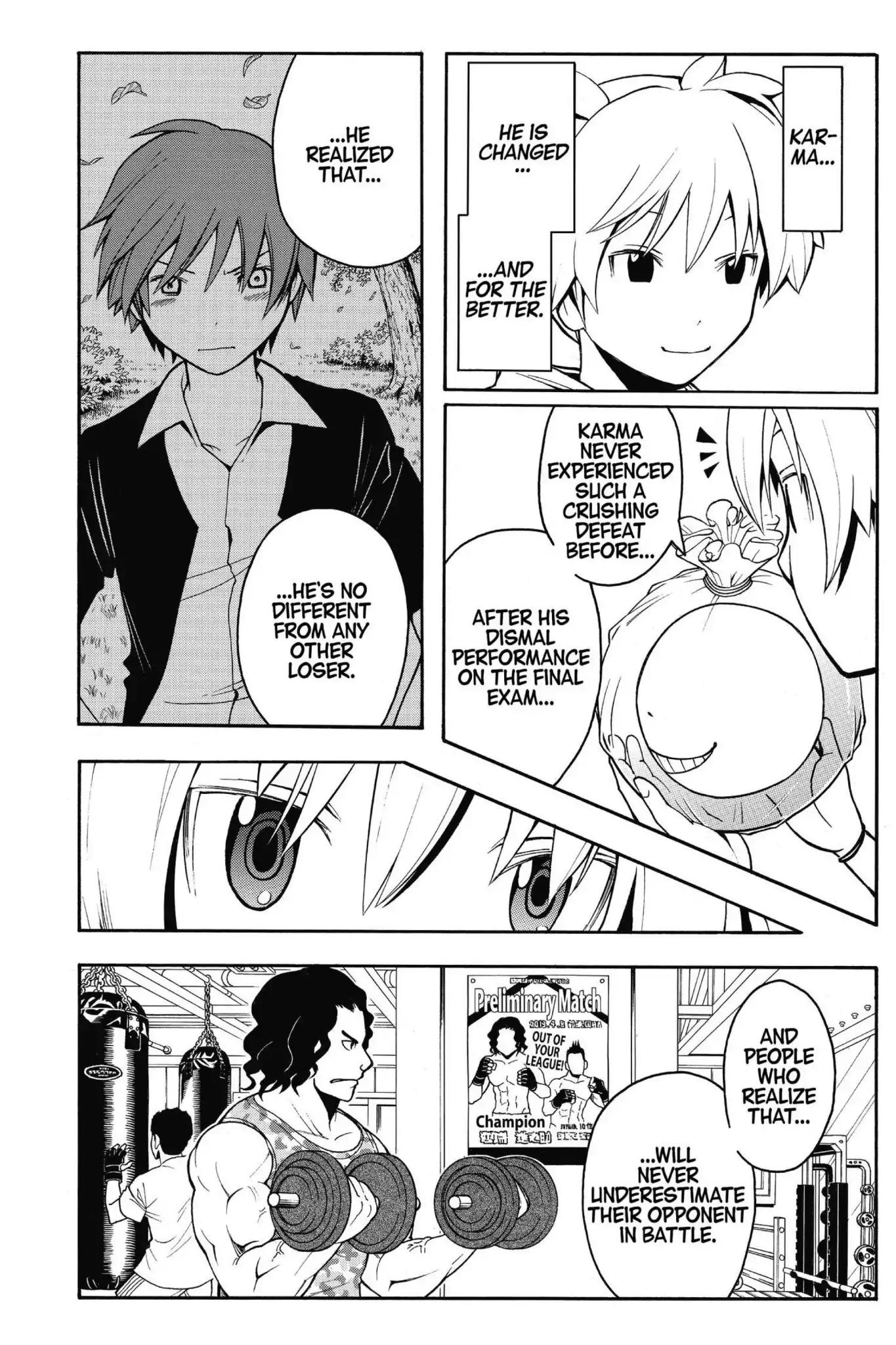 Ansatsu Kyoushitsu Chapter 65 page 16 - Chapter 65: Vol.8 CLASS 65: Making Time for Karma-2nd Period