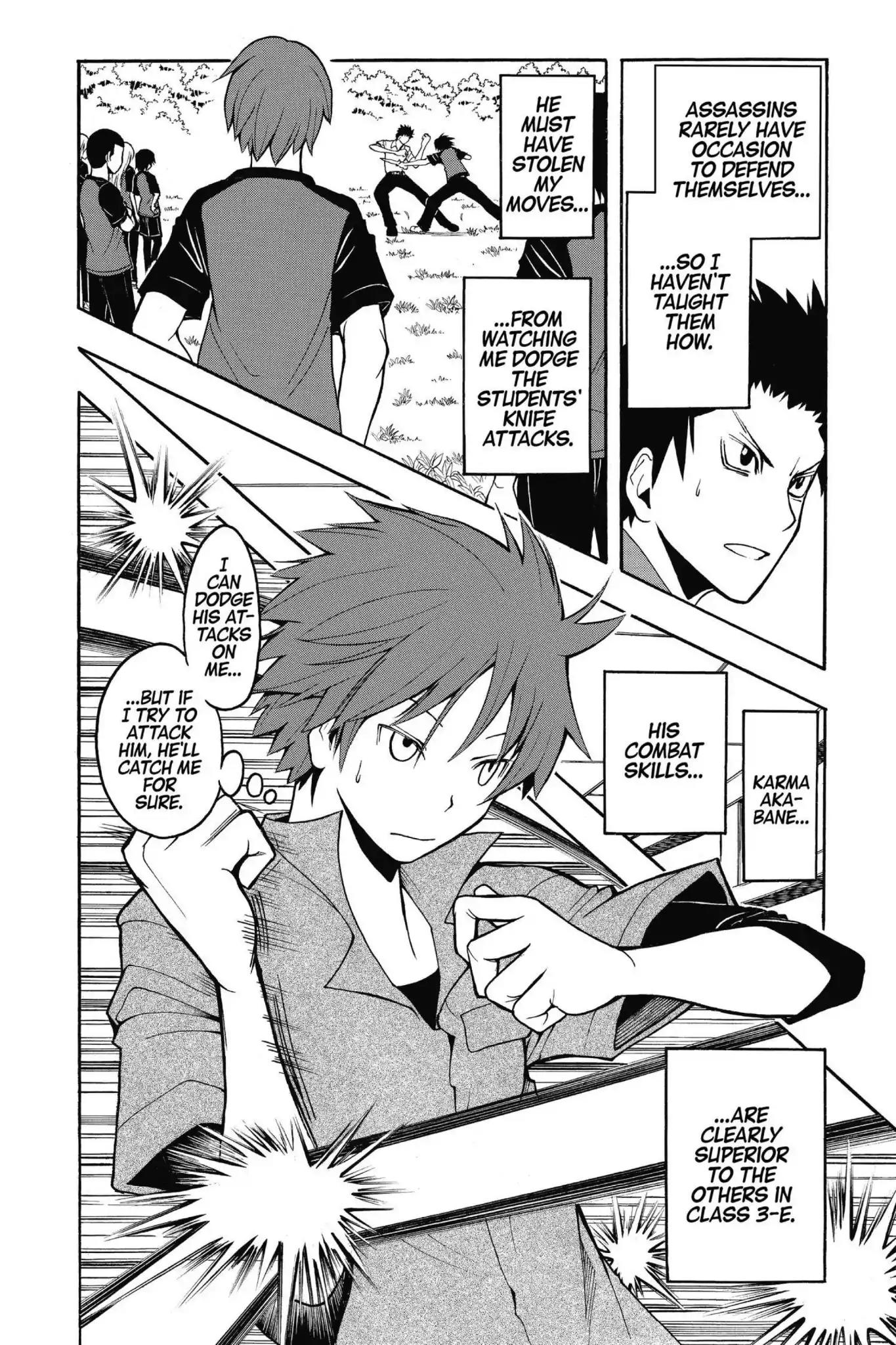 Ansatsu Kyoushitsu Chapter 65 page 4 - Chapter 65: Vol.8 CLASS 65: Making Time for Karma-2nd Period