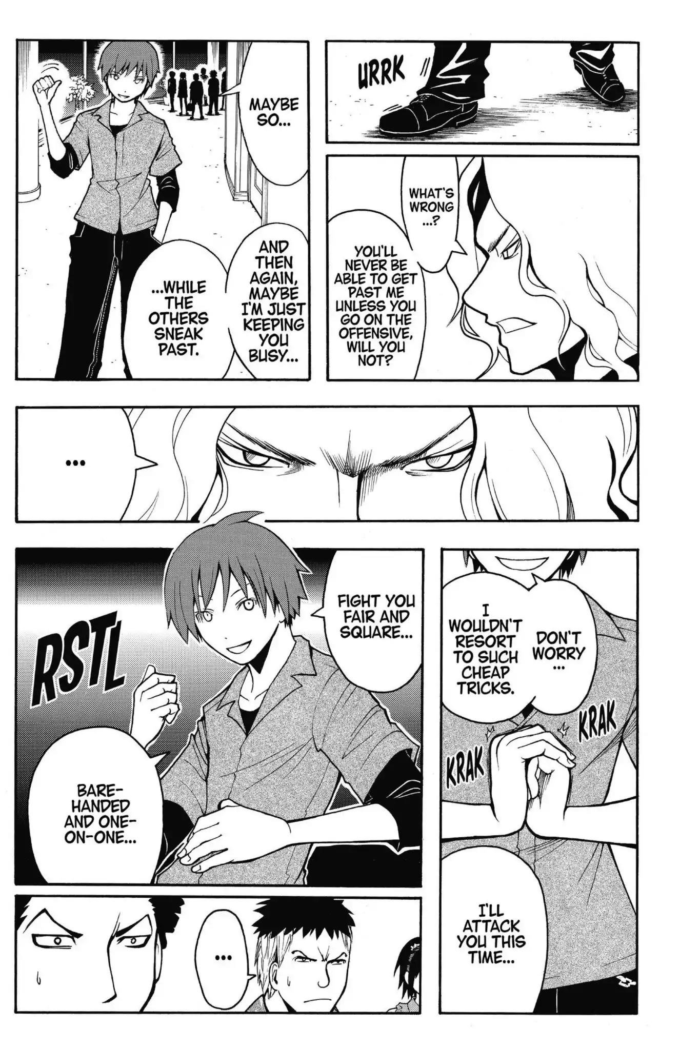 Ansatsu Kyoushitsu Chapter 65 page 5 - Chapter 65: Vol.8 CLASS 65: Making Time for Karma-2nd Period