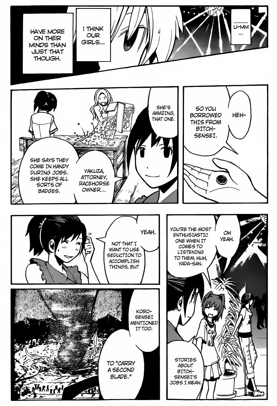 Ansatsu Kyoushitsu Chapter 66 page 12 - Chapter 66 : Girl Time.