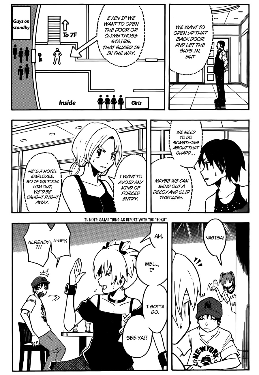Ansatsu Kyoushitsu Chapter 66 page 14 - Chapter 66 : Girl Time.