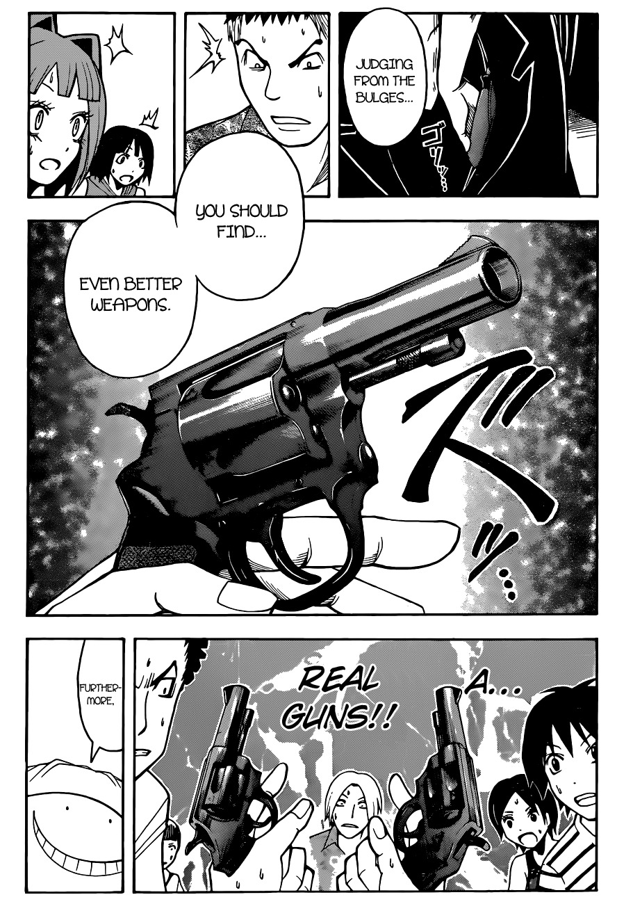 Ansatsu Kyoushitsu Chapter 67 page 10 - Chapter 67 : Weapon Time