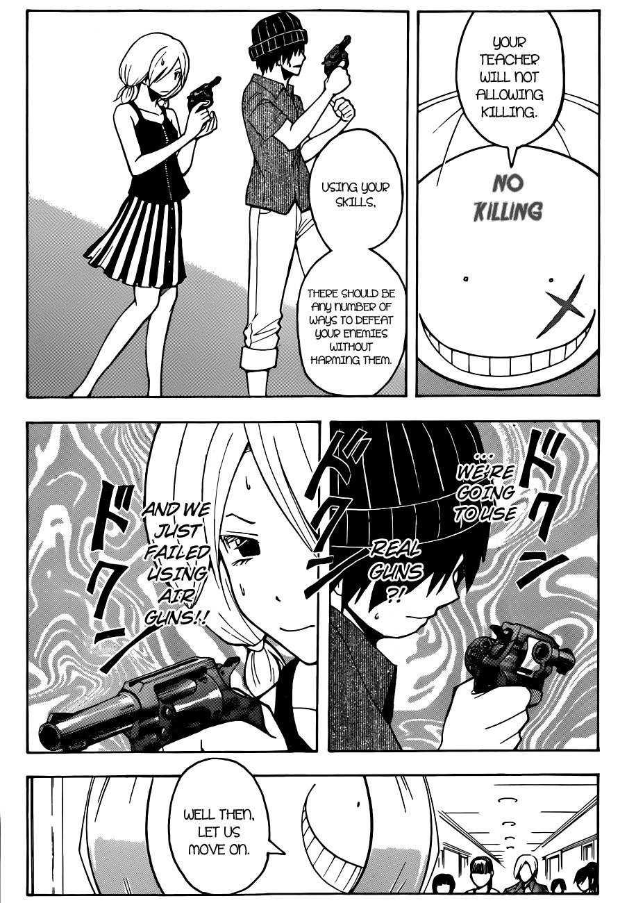 Ansatsu Kyoushitsu Chapter 67 page 12 - Chapter 67 : Weapon Time