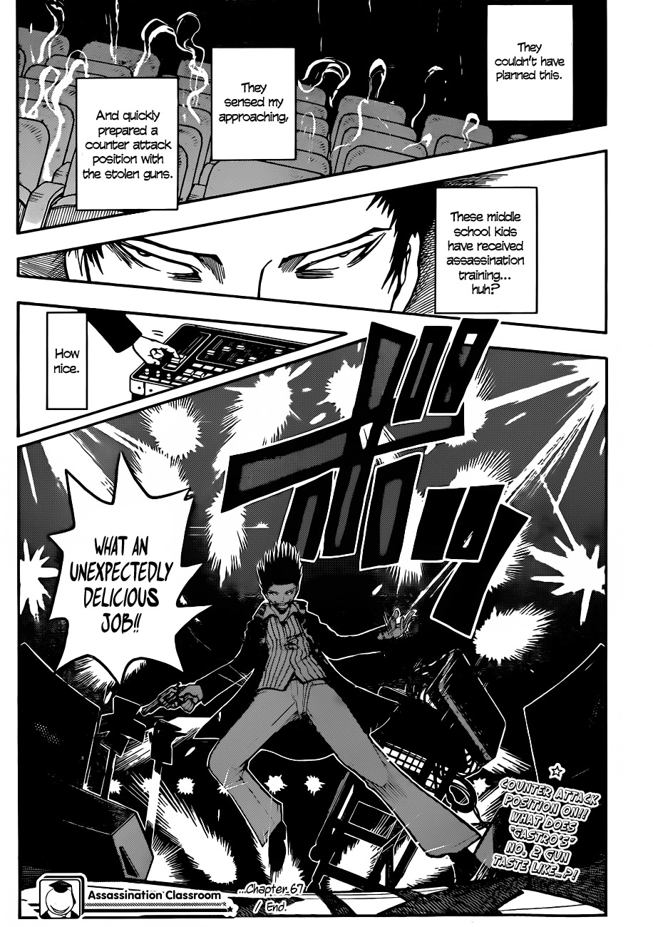 Ansatsu Kyoushitsu Chapter 67 page 20 - Chapter 67 : Weapon Time