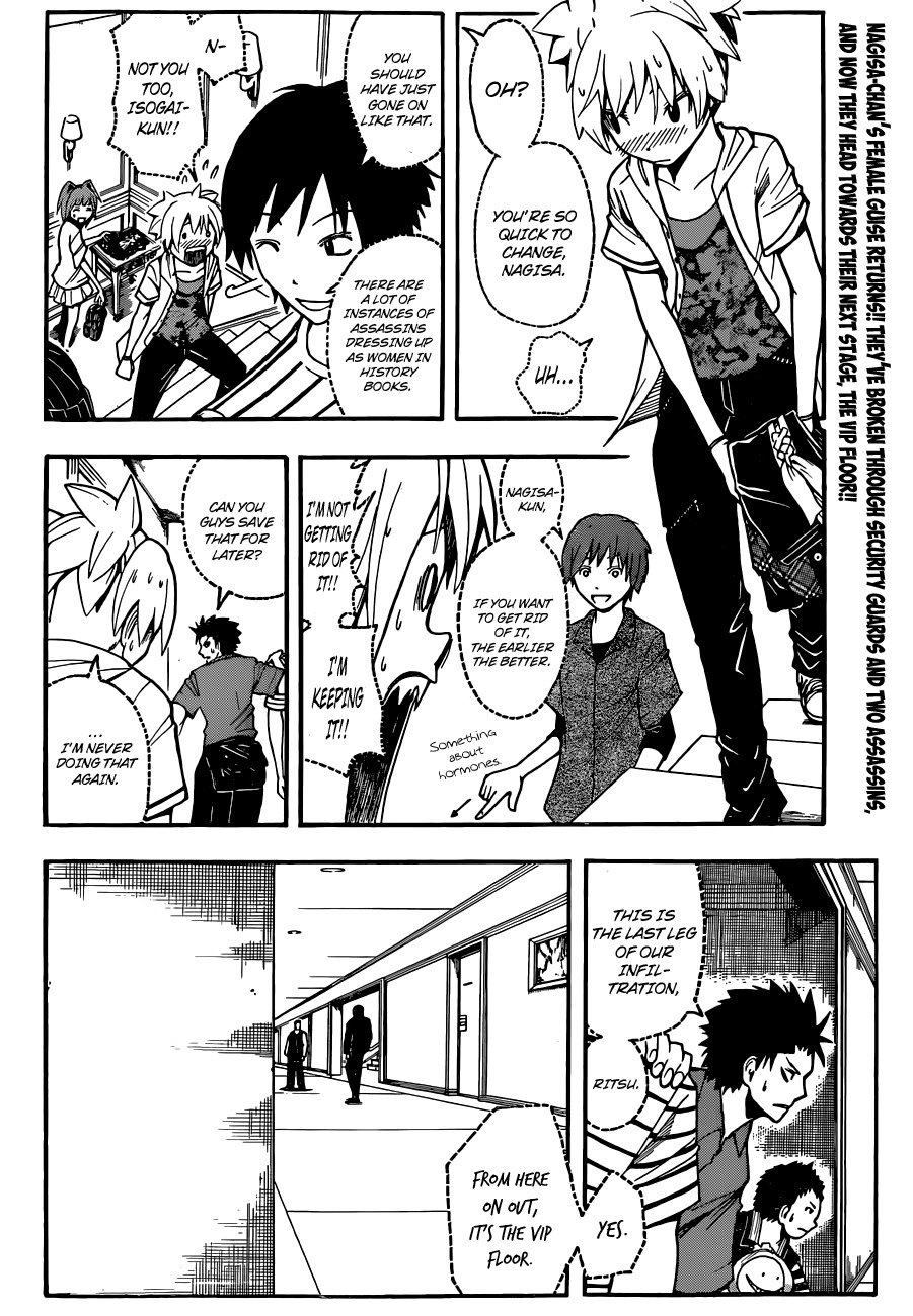 Ansatsu Kyoushitsu Chapter 67 page 3 - Chapter 67 : Weapon Time