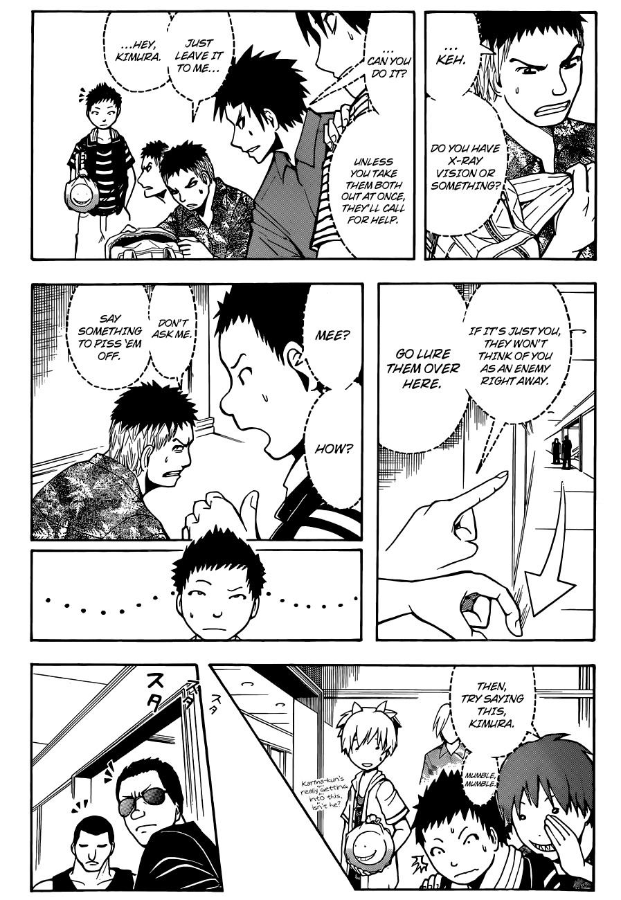 Ansatsu Kyoushitsu Chapter 67 page 5 - Chapter 67 : Weapon Time