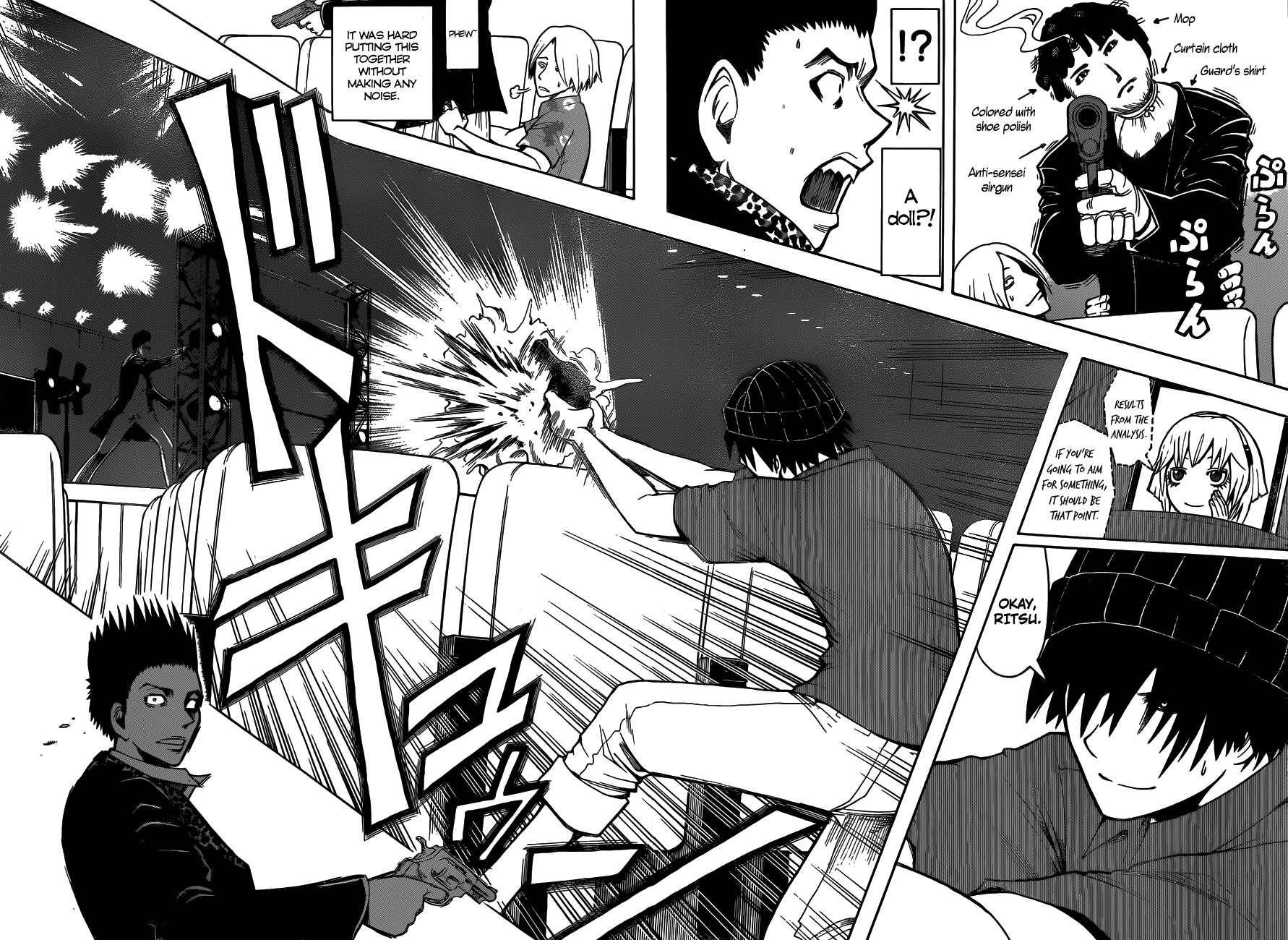 Ansatsu Kyoushitsu Chapter 68 page 15 - Chapter 68 : Chance Time