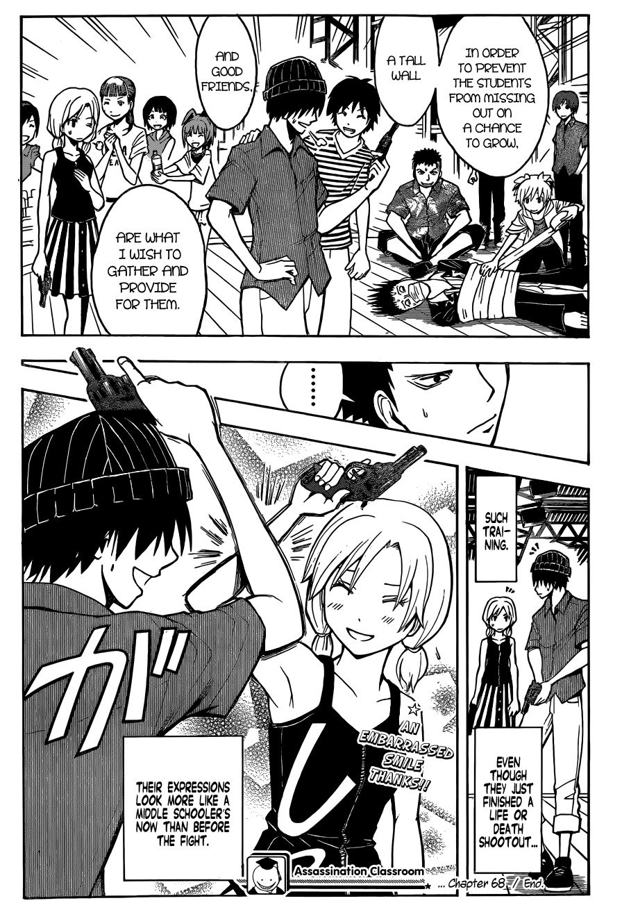 Ansatsu Kyoushitsu Chapter 68 page 19 - Chapter 68 : Chance Time