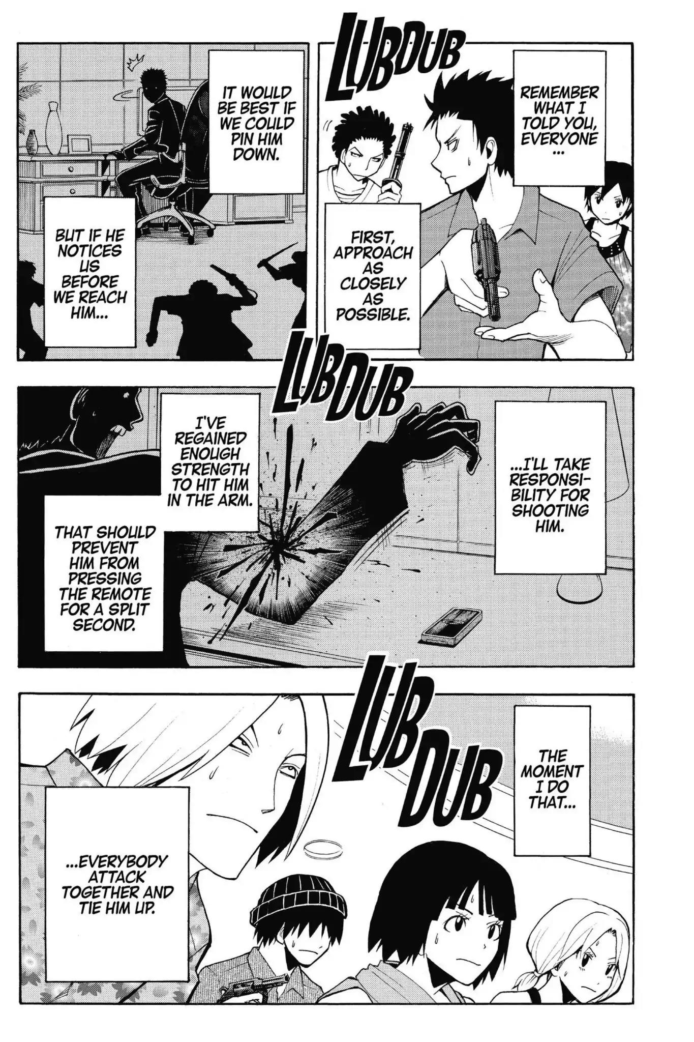 Ansatsu Kyoushitsu Chapter 69 page 13 - Chapter 69: Vol.8 CLASS 69: The Puppet Master's Time