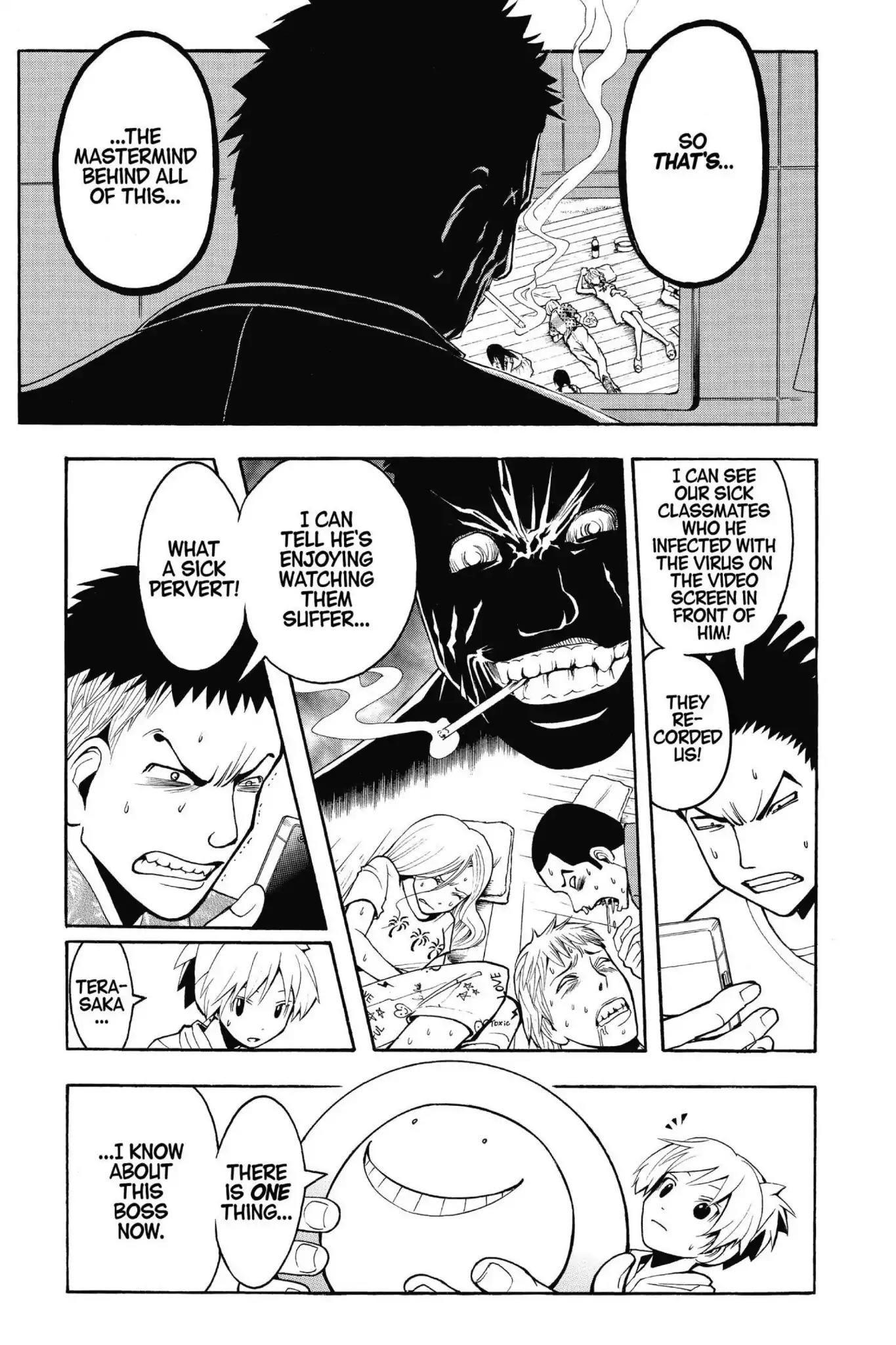 Ansatsu Kyoushitsu Chapter 69 page 3 - Chapter 69: Vol.8 CLASS 69: The Puppet Master's Time