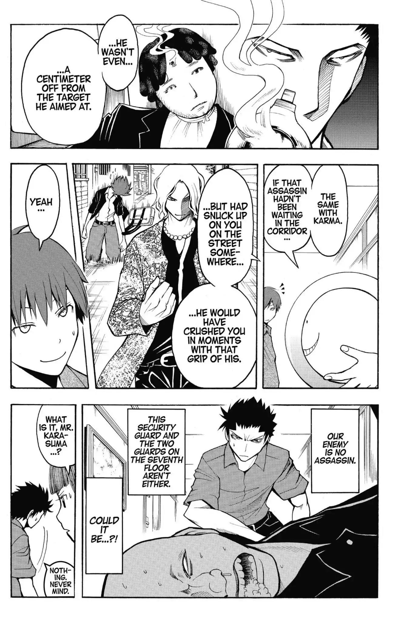 Ansatsu Kyoushitsu Chapter 69 page 5 - Chapter 69: Vol.8 CLASS 69: The Puppet Master's Time