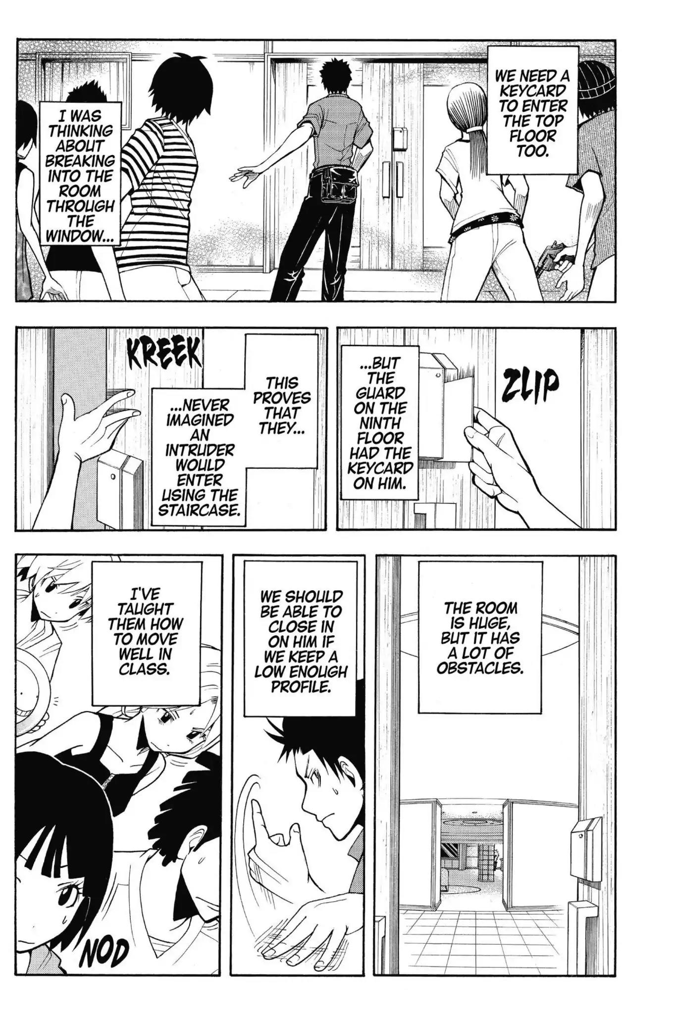 Ansatsu Kyoushitsu Chapter 69 page 9 - Chapter 69: Vol.8 CLASS 69: The Puppet Master's Time