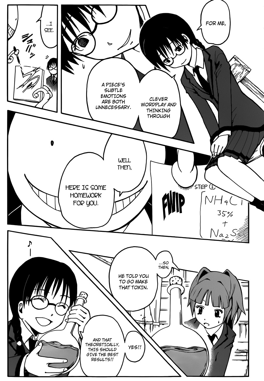 Ansatsu Kyoushitsu Chapter 7 page 10 - Chapter 7 : Toxin Time