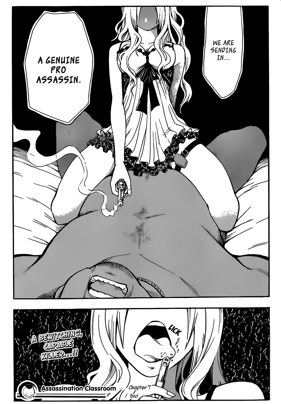 Ansatsu Kyoushitsu Chapter 7 page 20 - Chapter 7 : Toxin Time