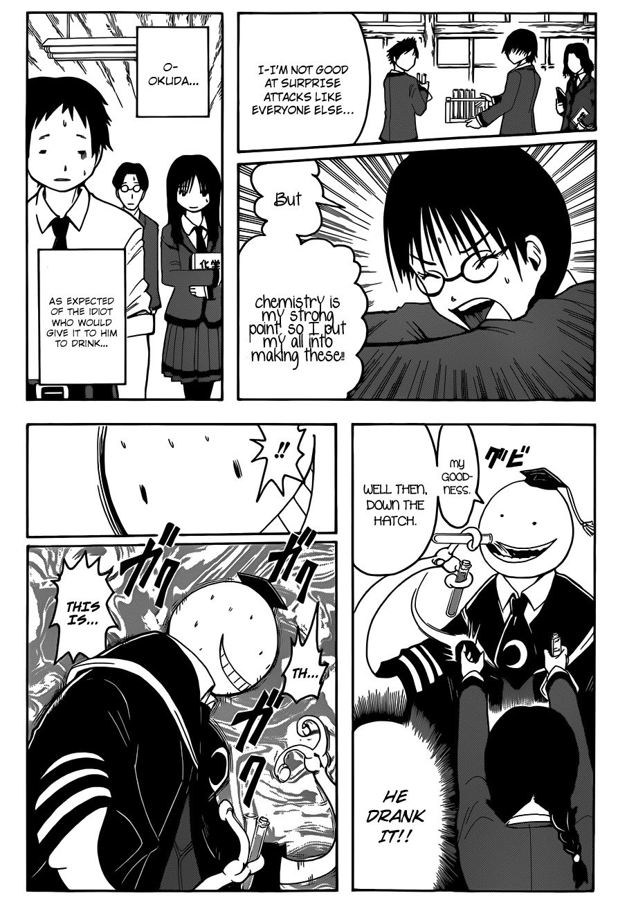 Ansatsu Kyoushitsu Chapter 7 page 4 - Chapter 7 : Toxin Time