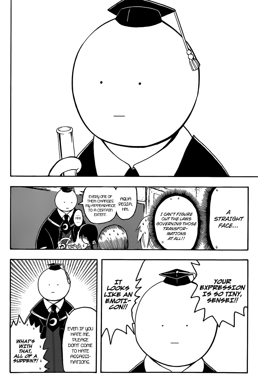 Ansatsu Kyoushitsu Chapter 7 page 7 - Chapter 7 : Toxin Time
