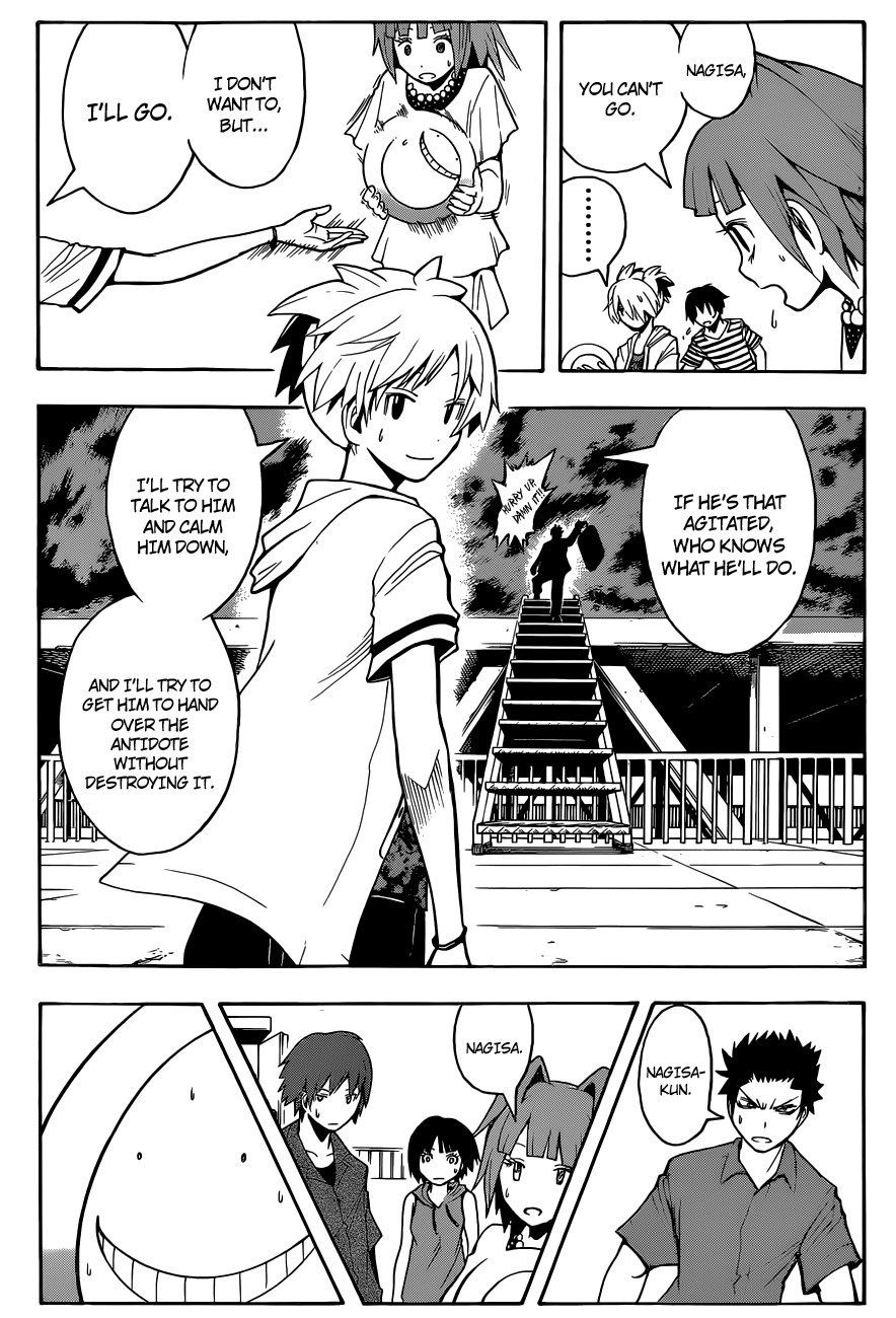 Ansatsu Kyoushitsu Chapter 70 page 10 - Chapter 70 : Takaoka Time