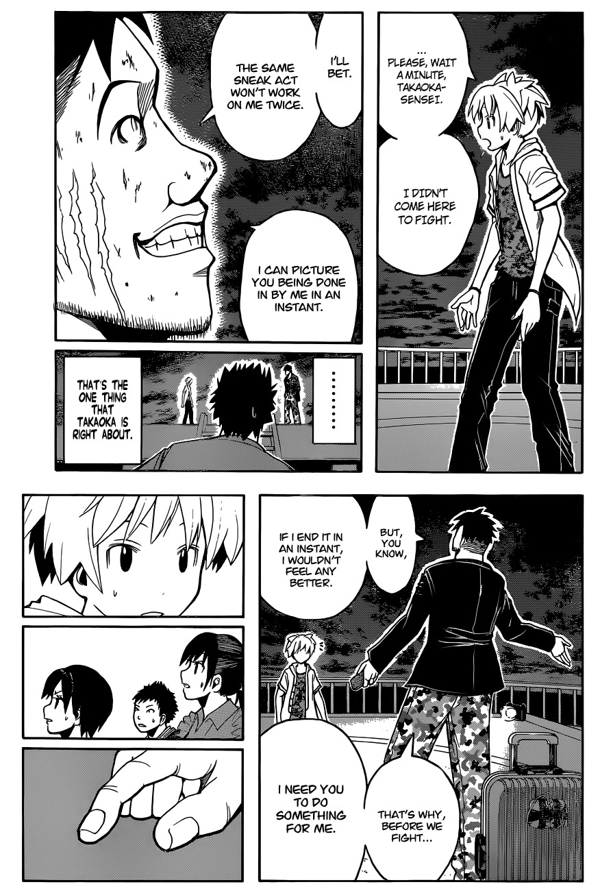 Ansatsu Kyoushitsu Chapter 70 page 12 - Chapter 70 : Takaoka Time