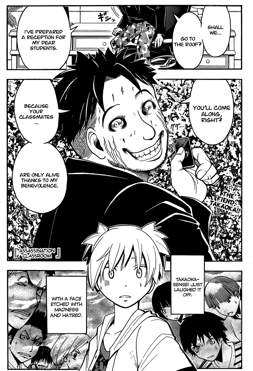 Ansatsu Kyoushitsu Chapter 70 page 2 - Chapter 70 : Takaoka Time