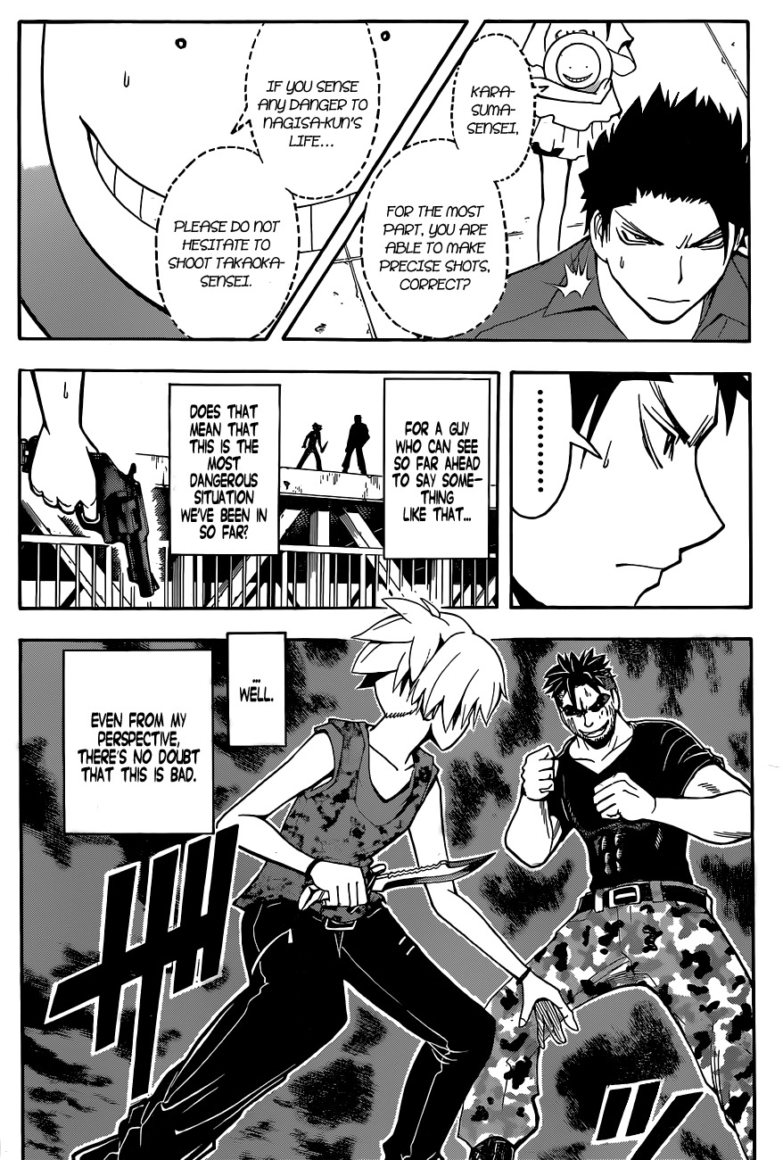Ansatsu Kyoushitsu Chapter 71 page 10 - Chapter 71 : Reprimand Time