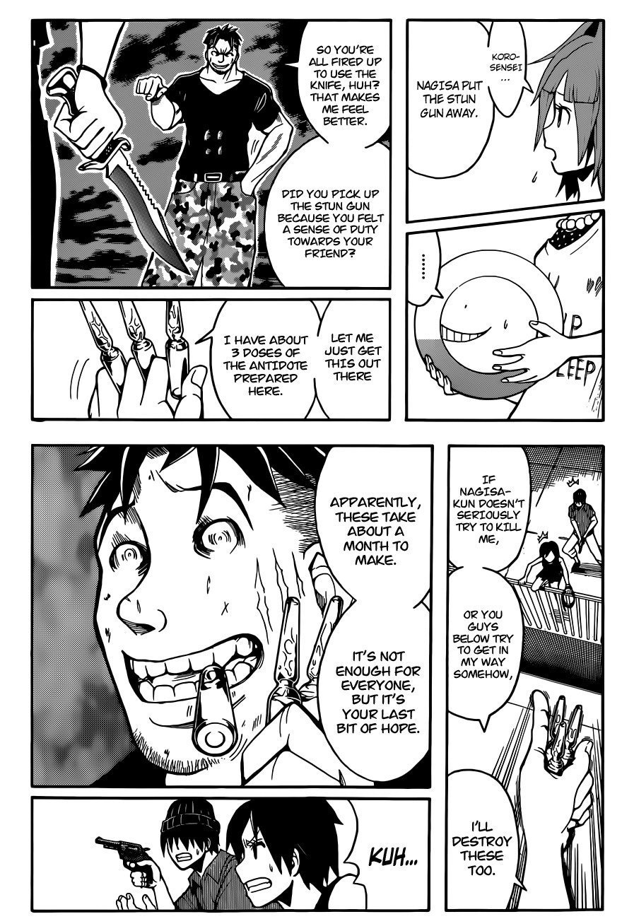 Ansatsu Kyoushitsu Chapter 71 page 9 - Chapter 71 : Reprimand Time
