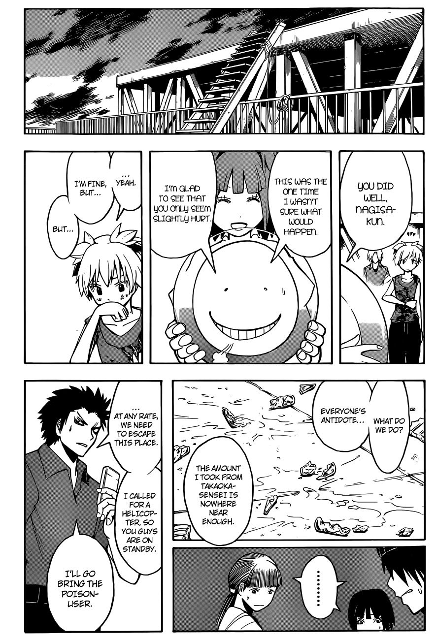 Ansatsu Kyoushitsu Chapter 72 page 18 - Chapter 72 : Sound Time
