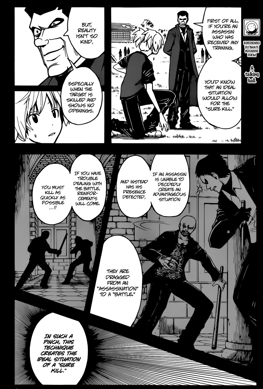 Ansatsu Kyoushitsu Chapter 72 page 3 - Chapter 72 : Sound Time