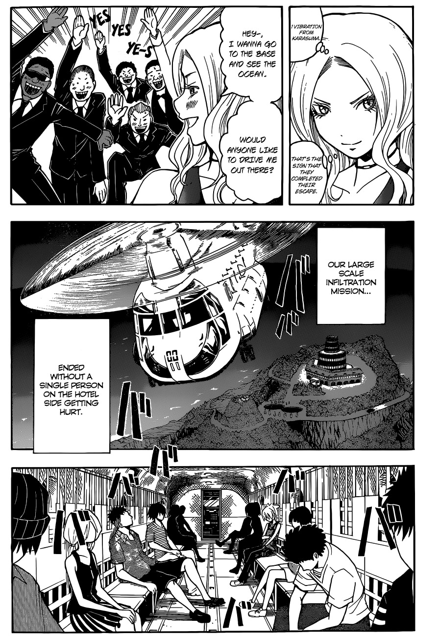 Ansatsu Kyoushitsu Chapter 73 page 12 - Chapter 73 : Adult Time - 2nd Hour.