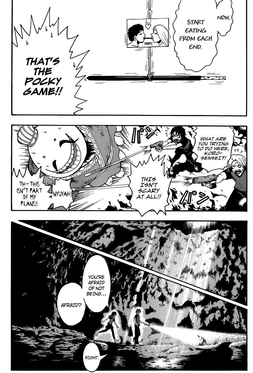 Ansatsu Kyoushitsu Chapter 74 page 11 - Chapter 74 : Scary Time