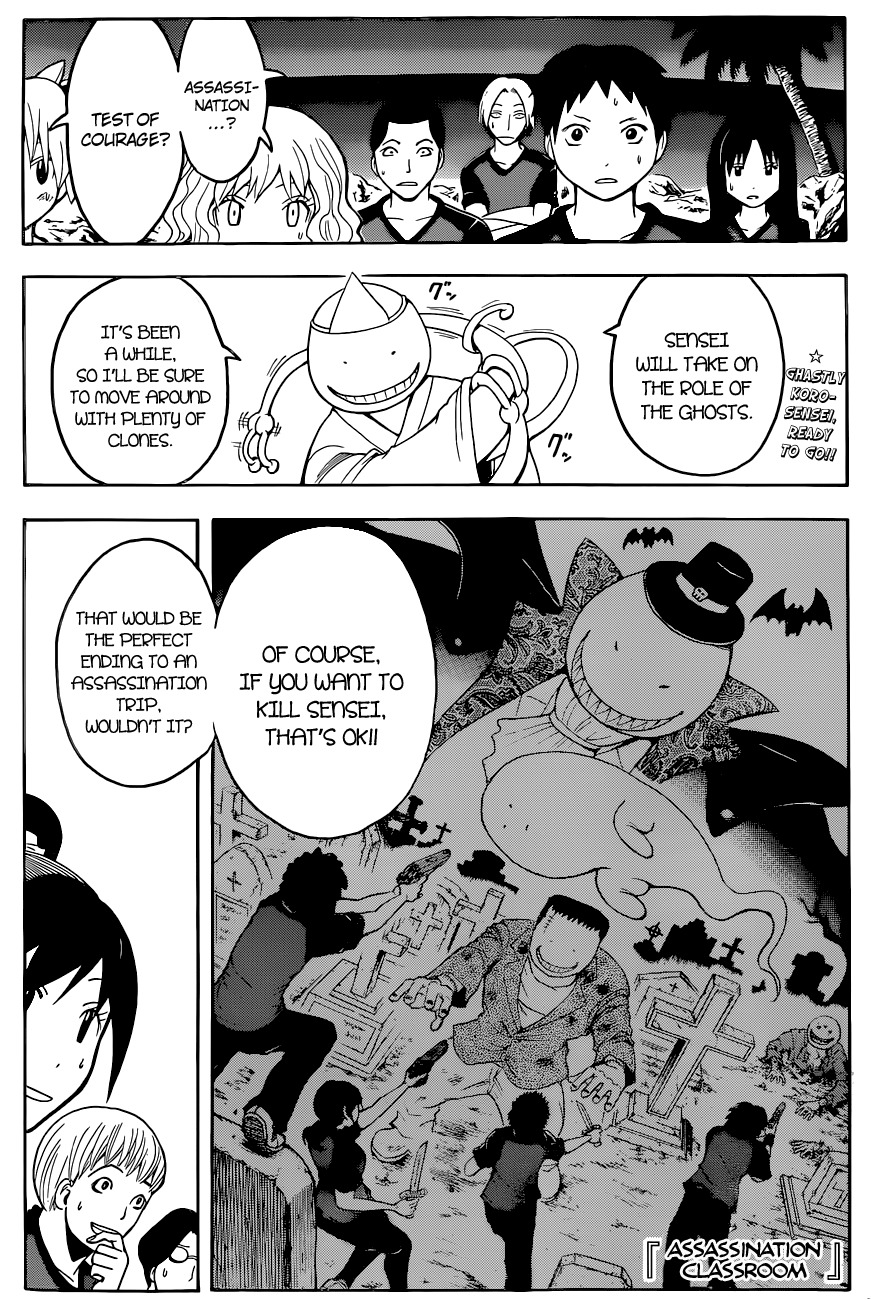 Ansatsu Kyoushitsu Chapter 74 page 2 - Chapter 74 : Scary Time