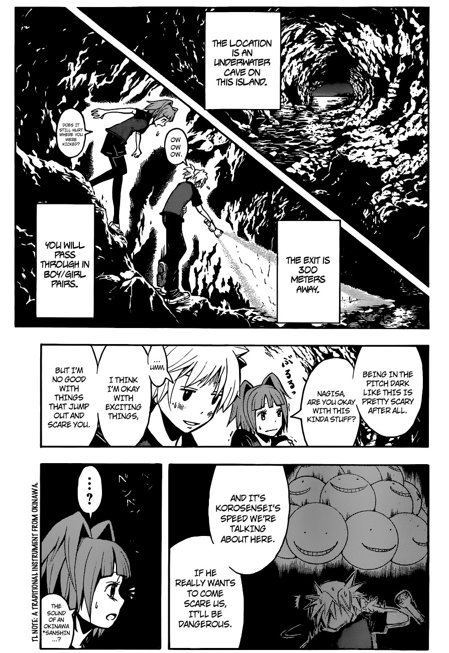 Ansatsu Kyoushitsu Chapter 74 page 4 - Chapter 74 : Scary Time